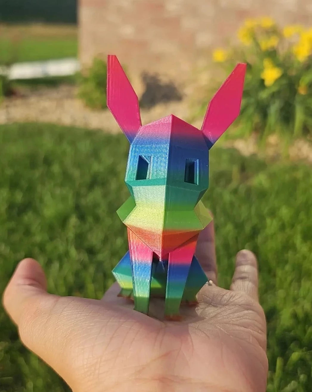 Large Rainbow EV 3D Print