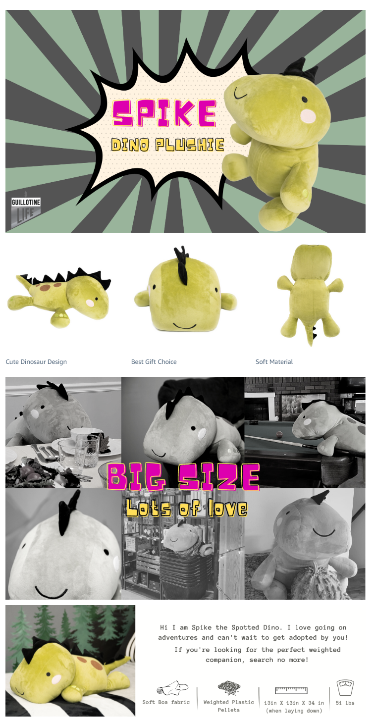 Spike The Spotted Dino!